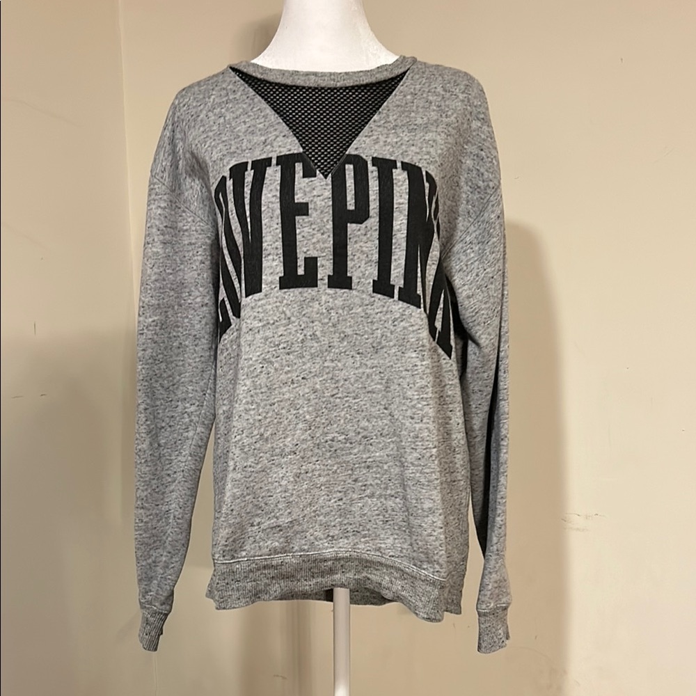 PINK Victoria's Secret Gray Sweatshirt
